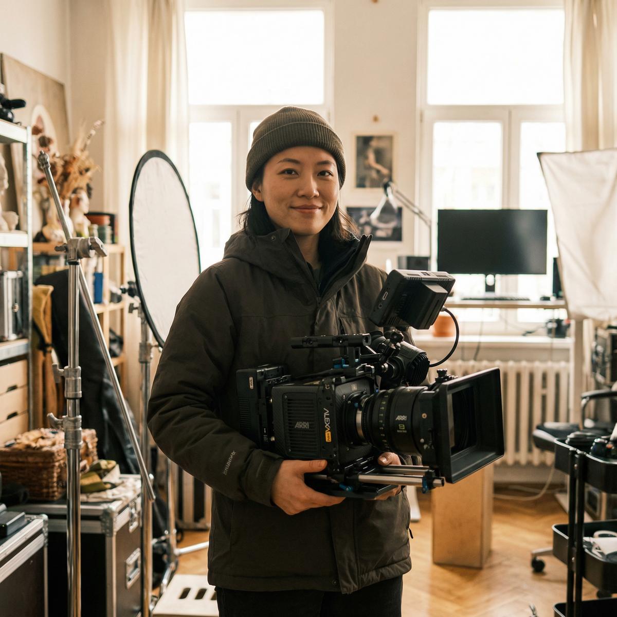 黄色仓库摄影师